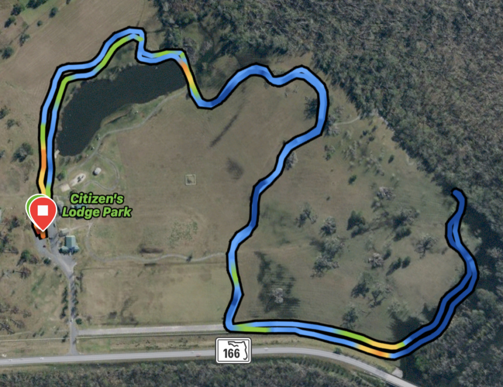 Marianna, FL Course Map