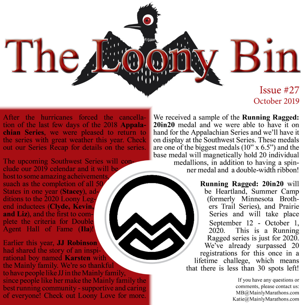 The Loony Bin - September 2019