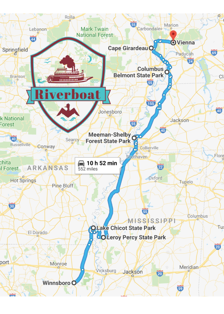 Riverboat Map
