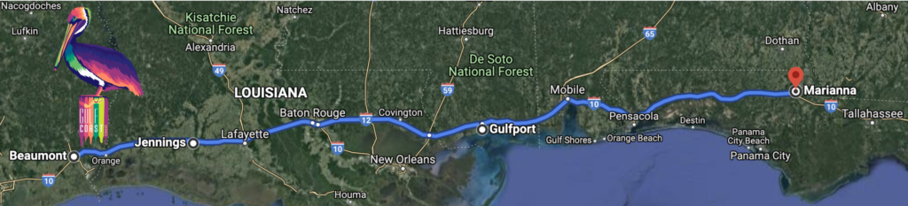 Gulf Coast Map
