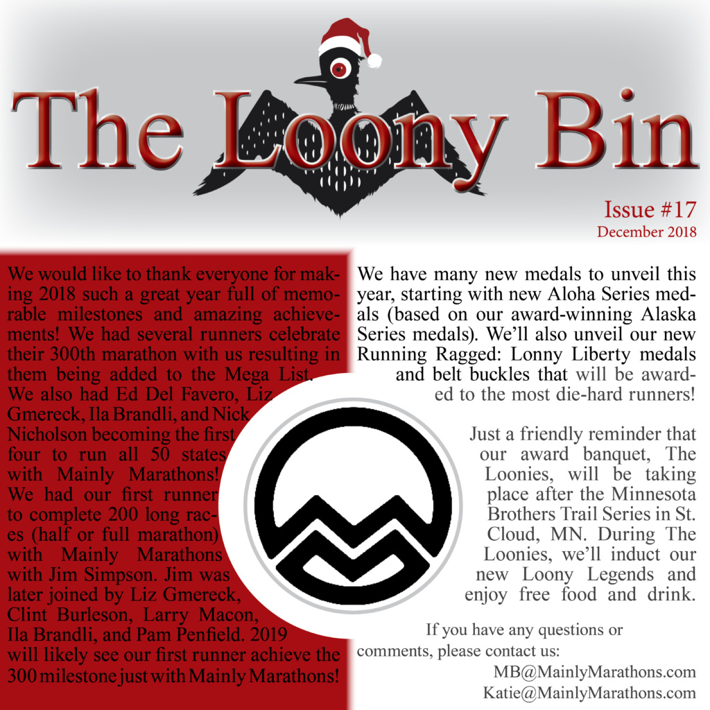 The Loony Bin - November 20182